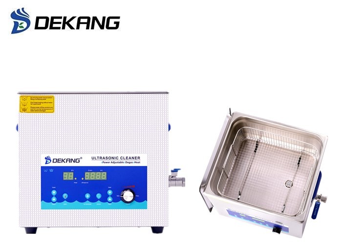 0-300W 14 Liter Ultrasonic Washing Machine With Degas Function Remove Oil