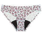 Seamless Period Panties Postpartum Undies Leopard Low Waist Ice Silk Waterproof