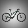 Buy cheap 48V Mid Drive Carbon Fiber Thru-Axle Boost Frame Inner Cables Electric Bicycle EM6 Ebike from wholesalers