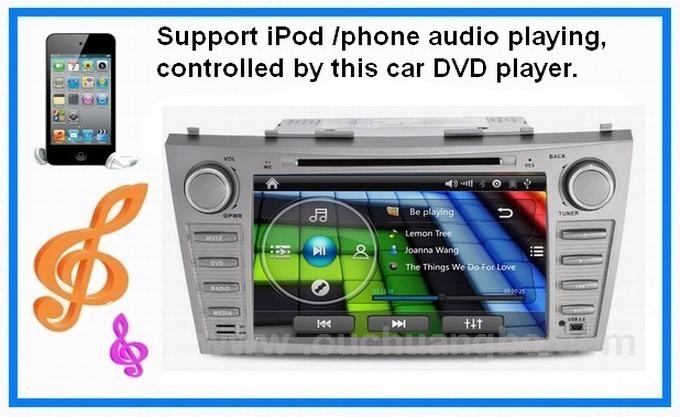 Ouchuangbo Toyota Camry 2007-2011 radio DVD with gps navigation bluetooth OCB-8611