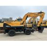 Buy cheap Refurbished Used Hyundai R210W-9 Wheel Excavator Used Hyundai 21 Ton 210 Wheel Excavator from wholesalers