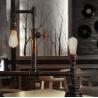 Buy cheap Industrial vintage light black silver copper rustic industrial bedside table lamp(WH-VTB-31) from wholesalers