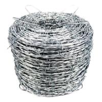 Buy cheap BWG16 Hot Dipped Galvanized Barbed Wire Price Per Roll Barbed Wire Fence product