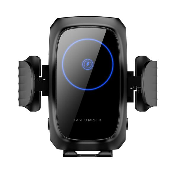 Wireless Car Charger Mount [Auto Clamping], 15W Qi Fast Charging Intelligent