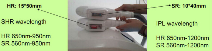 Professional SHR Bipolar RF Radio Frequency Skin Tightening Machine