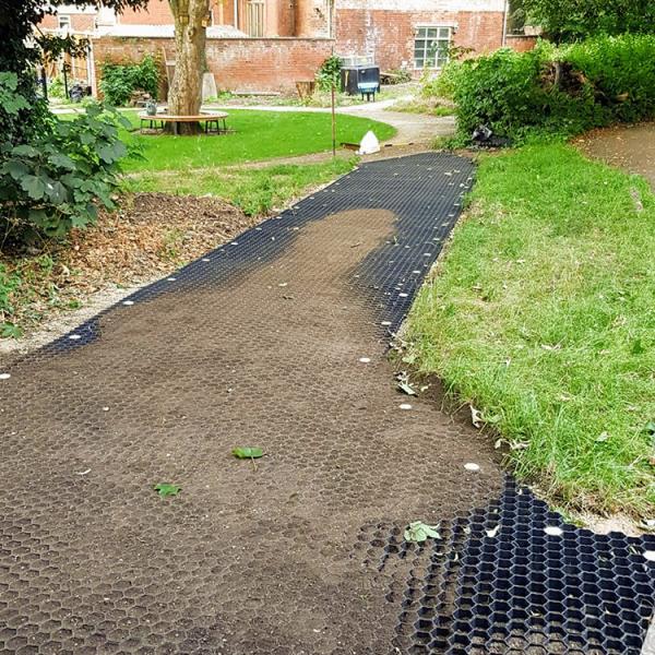 HDPE Plastic Protection Parking Lots Material Plastic Grass Paver for Origin