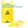 Buy cheap Biohazard Medical Waste Plastic Trash Bag For Hospital, biohazard specimen bag k bag, pharmacy use bags for hospit from wholesalers
