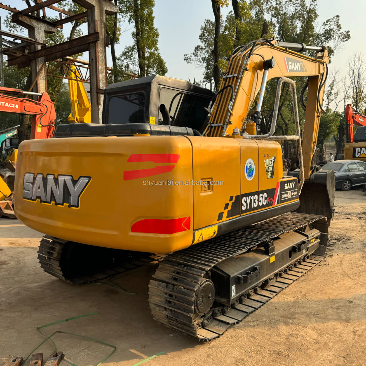 ISUZU Engine 13500T Sany Excavator Affordable and for Crushing Second Hand Excavators