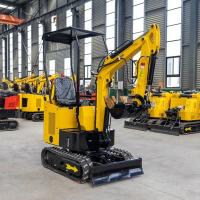 Buy cheap Hydraulic Electric Mini Excavator Home Mini Excavator product