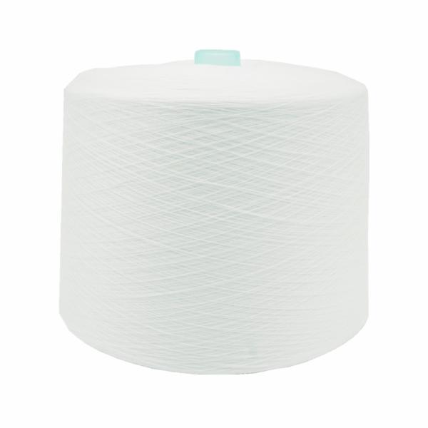 Quality High Strength Core Spun TFO Yarn 100% Polyester Spun Sinopec Staple Fiber Material for sale