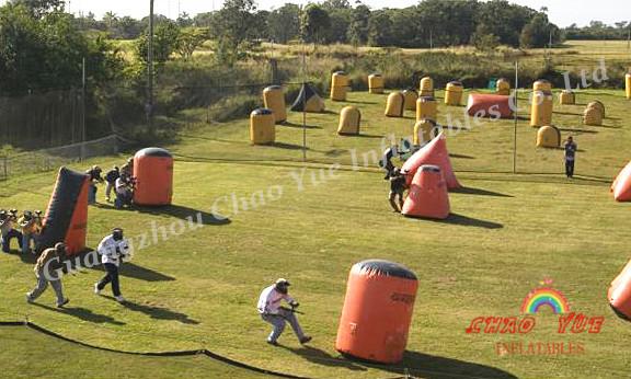 Buy cheap Sport Game Inflatable Paintball Bunkers from wholesalers