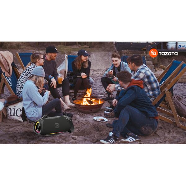 80W Heavy Bass Bluetooth Speaker IPX7 Waterproof Multi-Linking