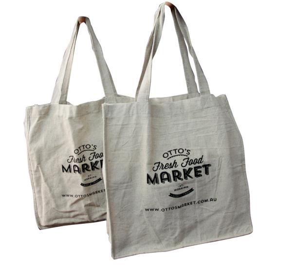 Buy cheap Fashion Reusable 100% Cotton Fabric Organic Plain Cotton Bags from wholesalers