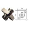 Buy cheap FC Simplex Fiber Optic Connector Adapters Reusable SM/MM UPC/APC from wholesalers