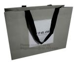 hot selling top quality luxury paper shopping bag carrier paper bag with ribbon