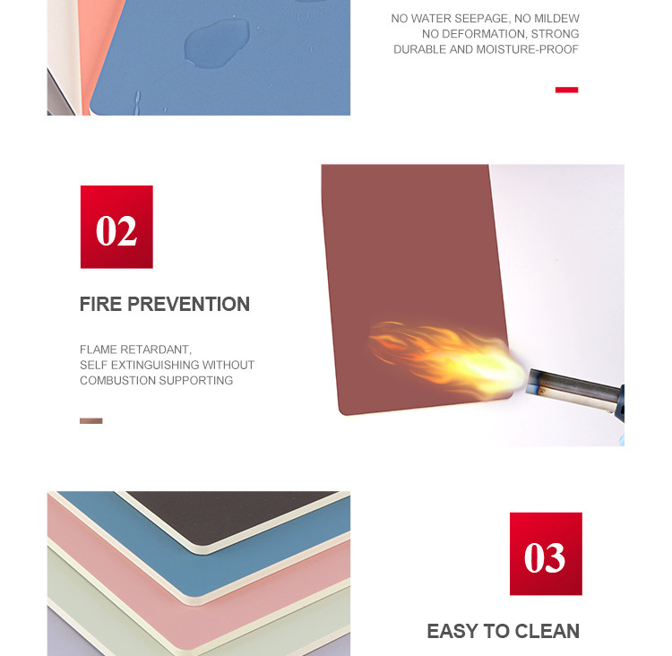 Hot Sale High Quality Products Fireproof Skin Feel Bamboo Charcoal Board