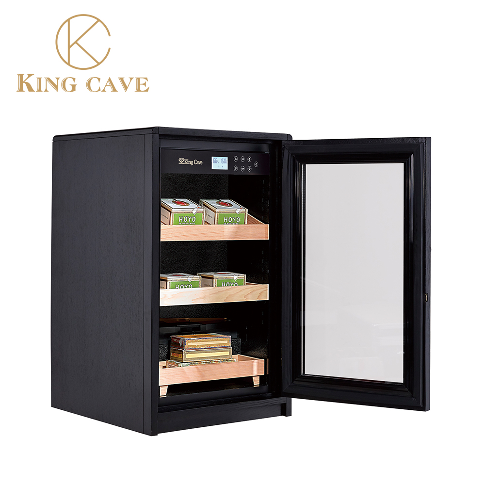 LED Display Moisture Control Electronic Cigar Cooler Humidifier