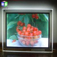 Buy cheap Acrylic indoor Advertising Crystal Led Light Box For Picture Frame Display product