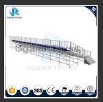 Outdoor Solid Structure Metal School Gym Bleachers , Multifunction Sports