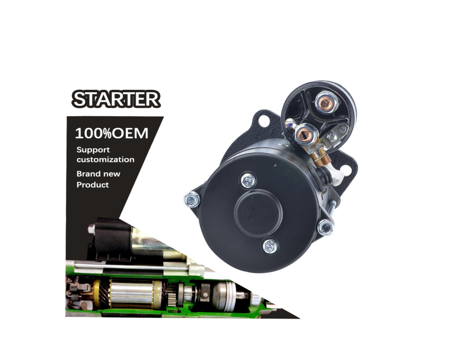 24V 1T CW Starter 11.132.189, 11.131.335 11.130.595 AZF4327 AZF4588 AZJ3186 V836664354 V836674649 V836874005