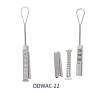 Buy cheap ODWAC Series FTTH Cable Suspension Clamp Stainless Steel Wire Tension from wholesalers