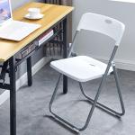 Metal Frame Stackable Folding Plastic Dining Chair for Hotel Outdoor Garden