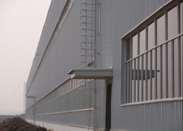 Quality Prefabricated double storey steel structure workshop with office room for sale