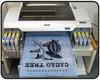 8.5X11 Inch Milky Silkscreen PET Printing Film For Inkjet Plotters