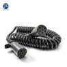 Buy cheap Male To Female Spiral Power Cord , 7 Pin Connector Spiral Trailer Cable from wholesalers