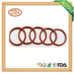 Blue Half Transparent Silicone O Ring Heat Resistance Customized Size