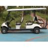 Buy cheap Factory Price White 6 Person 35 Mph Electric Golf Cart Club Car ODM OEM Lead-Acid Battery from wholesalers