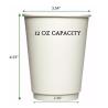 Buy cheap White Double Walled Disposable Coffee Cups , Takeaway Paper Coffee Cups With Lids from wholesalers