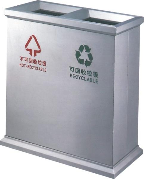 Buy cheap Throw Litter Ashtrays Bins Stainless Garbage Can finger print resistant from wholesalers