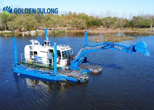 Buy cheap JLAME450 Amphibious Dredger With Crawler from wholesalers