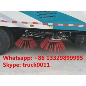 Buy cheap dongfeng 145 road sweewer truck for sale(2.5cbm water tank+6cbm wastes van), hot sale 4*2 8.5m3 street sweeping vehicle from wholesalers