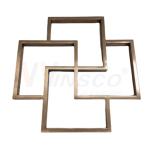 SUS 201 304 316 Metal Wall Sculptures Stainless Steel Fabrication