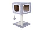 Grey Color Cat Climbing Frame Soft Cozy Weight 4.9KG OEM / ODM Available