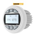 Waterproof IPX5 Bluetooth White Marine Radio Boat Stereo Receiver with FM AM