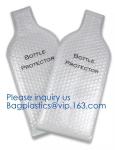 k bottom leakproof reusable wine bottle protector 3 pack bubble travel