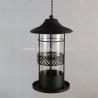 Buy cheap Vintage Style Hanging Wild Bird Feeder Steel Glass Material Rust Resistance from wholesalers