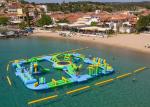 0.9mm PVC Tarpaulin Funny Water Games / Adult Inflatable Floating water Park 3
