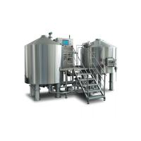 Buy cheap Micro Brewing Systems 600L Small Microbrewery Equipment With Steam Heating product
