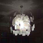 Paper chandelier replica designer Light Living Room Dining Room Zettel