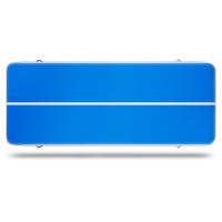 Buy cheap Women Inflatable Yoga Mat Blue Color / Home Blow Up Tumble Track product