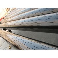 Buy cheap Slotted Liner Sand Control Screen , Straight / Staggered Slotted Casing Pipe product