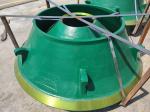 HP300 HP500 Granite Mantle And Bowl Liner Granite Hydraulic Jaw Crusher Wear