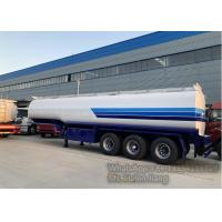 Buy cheap 45m3 Tri Axle Q235 Carbon Steel Fuel Truck Trailer product