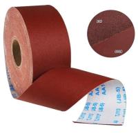 Buy cheap Red Aluminum Oxide Sandpaper Rolls Sanding Cloth Roll for woodworking timber product