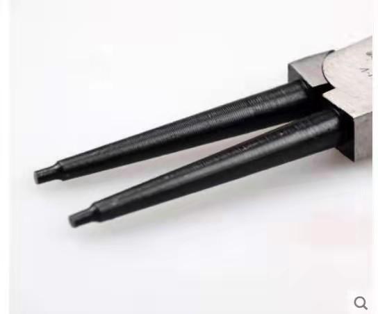 Curved mouth clamp pliers for German shaft (5 "7" 9 "13")Full length (125,175