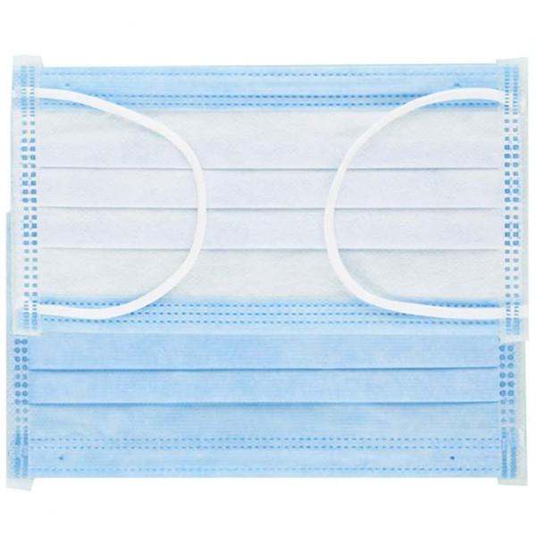 Buy cheap 3 Ply Non Woven Face Mask Disposable Three Layers Respirator from wholesalers